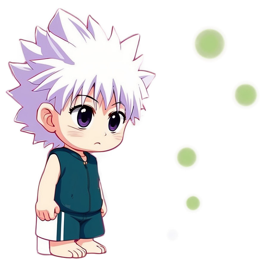 Chibi Killua Cute PNG 05062024 PNG with transparent background