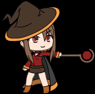 Chibi Megumin Character Art