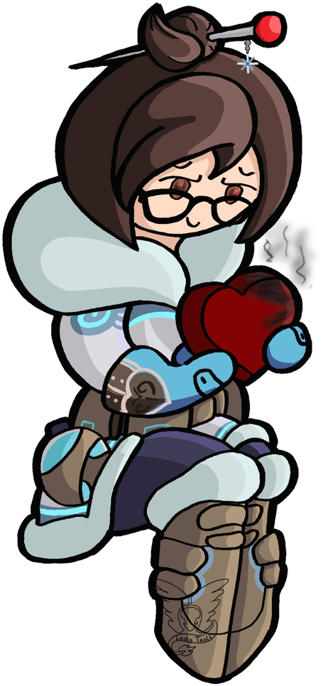 Chibi_ Mei_ Overwatch_ Character_ Art