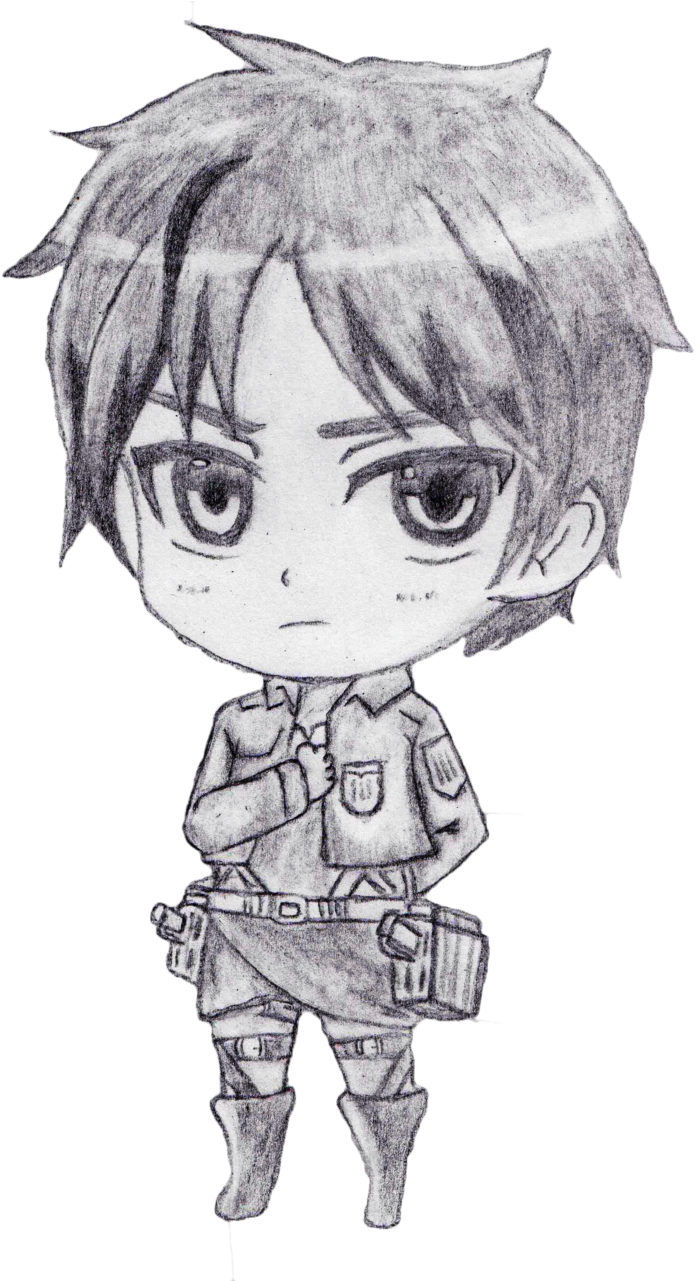 Chibi Mikasa Ackerman Sketch