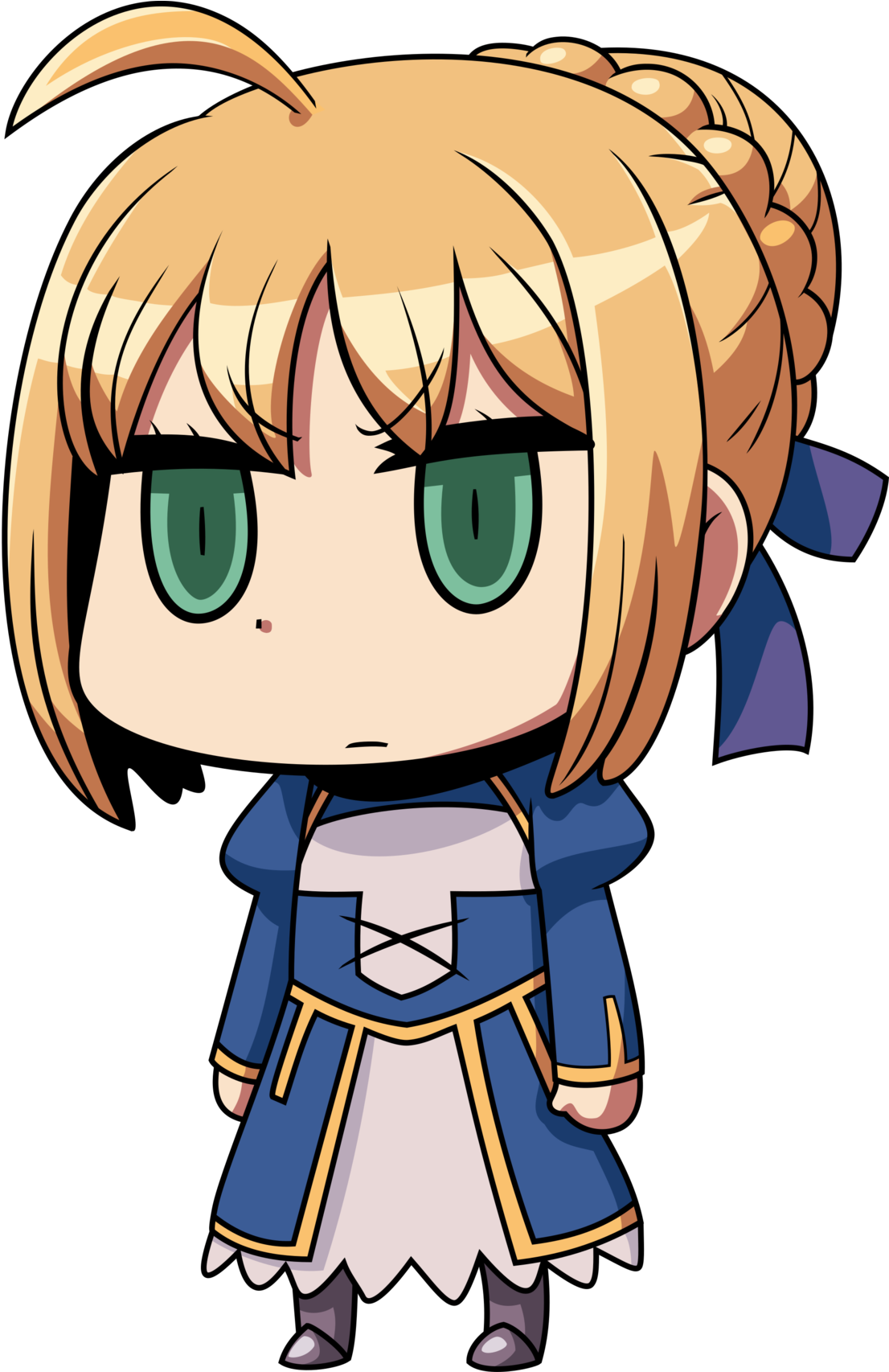 “ Chibi Arturia Vector For All Your Transparent Chibi - Saber Learning With Manga, HD Png Download PNG image with a transparent background, free high-resolution download