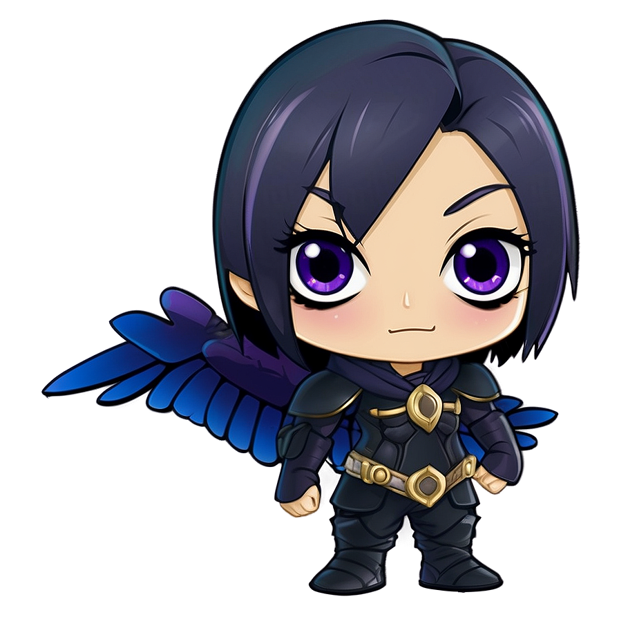 Chibi Style Raven Png Gyq80