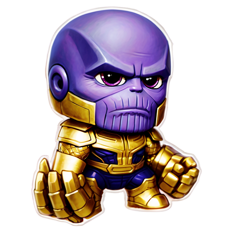 Chibi Style Thanos Png 21