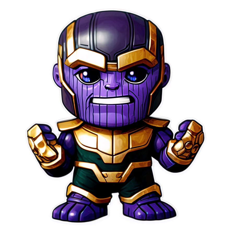 Chibi Style Thanos Png 84