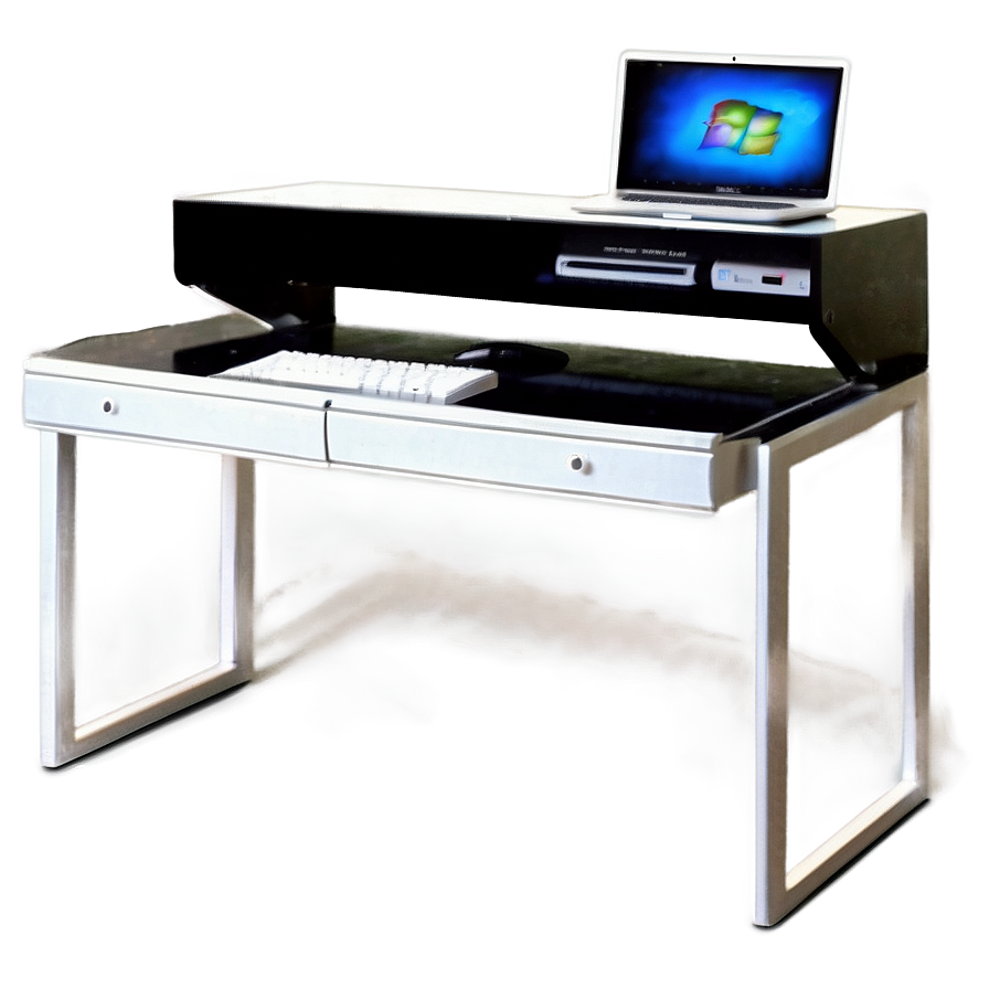 Chic Computer Desk Png 06262024