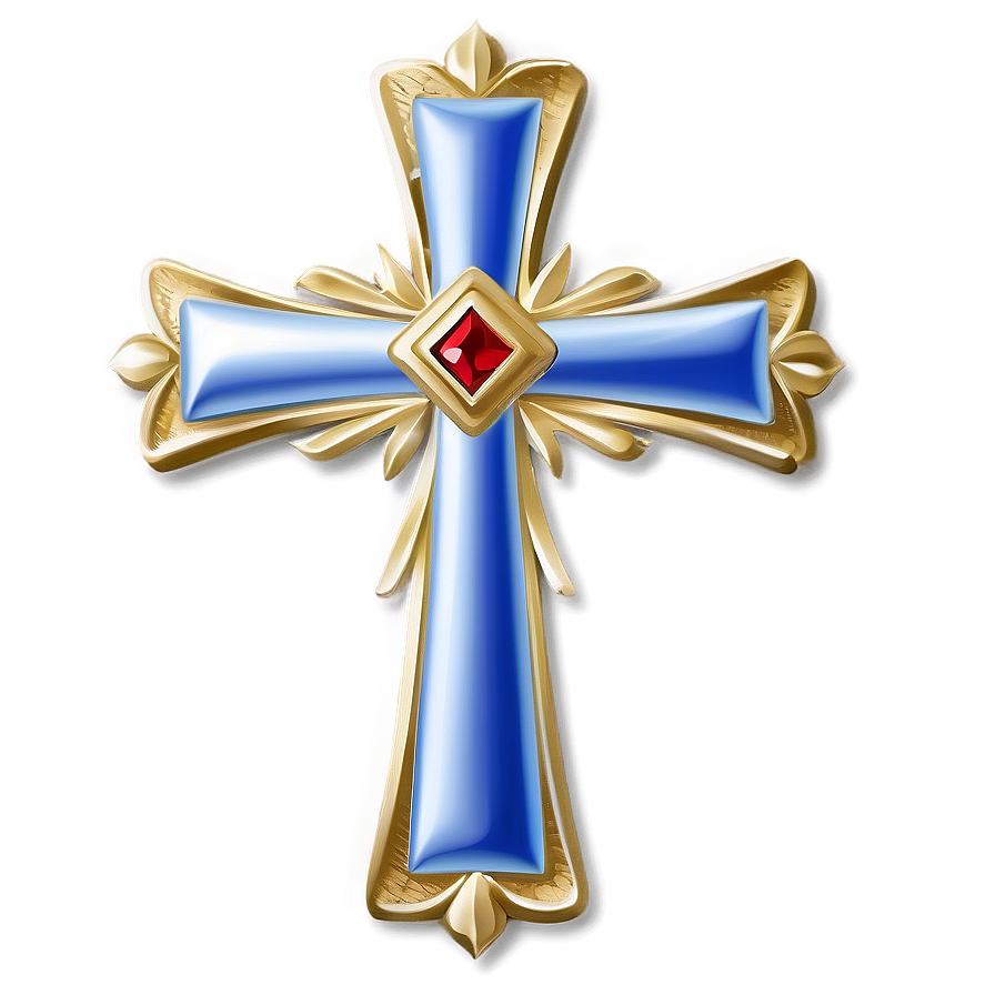 Chic Cross Emblem Png Jdf