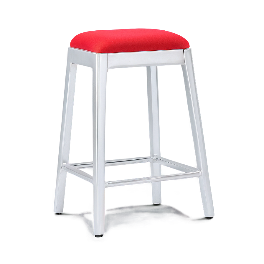 Chic Fabric Barstool Png Pvx