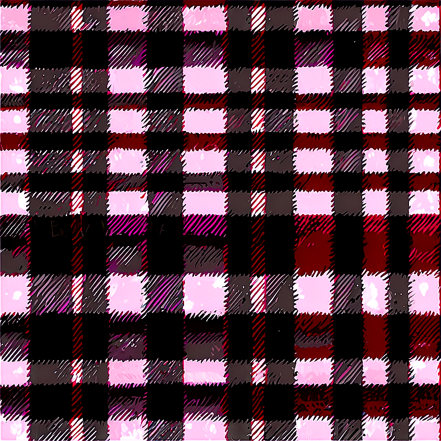 Chic Houndstooth Plaid PNG eja PNG with transparent background