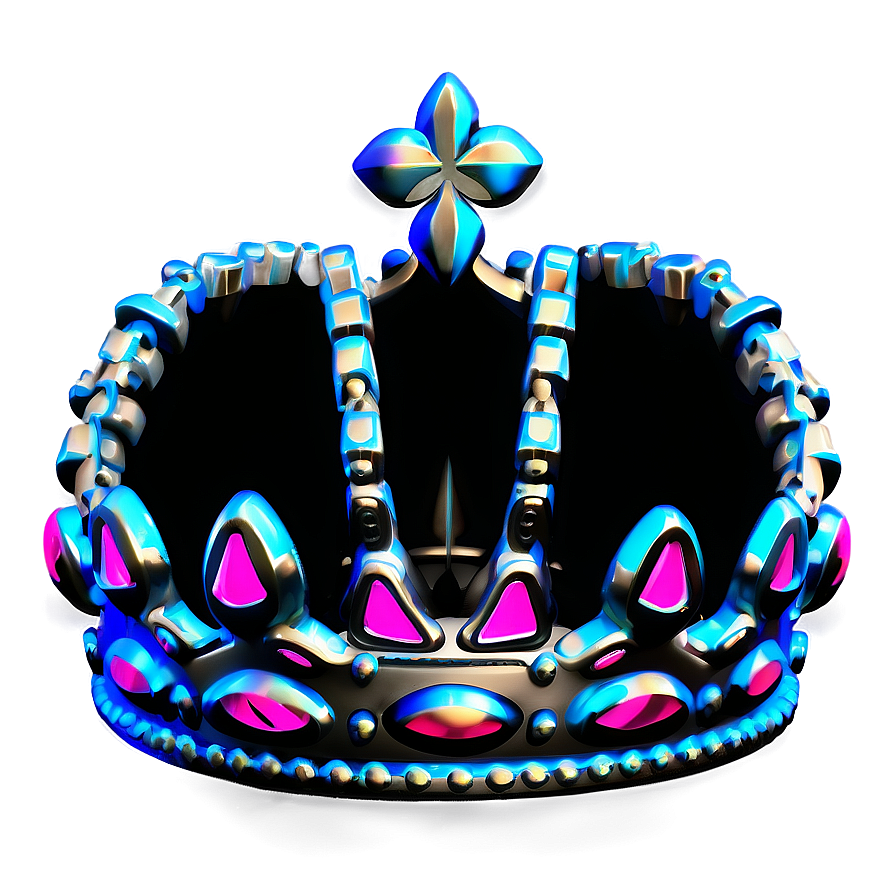 Chic Neon Crown Png Xtp26