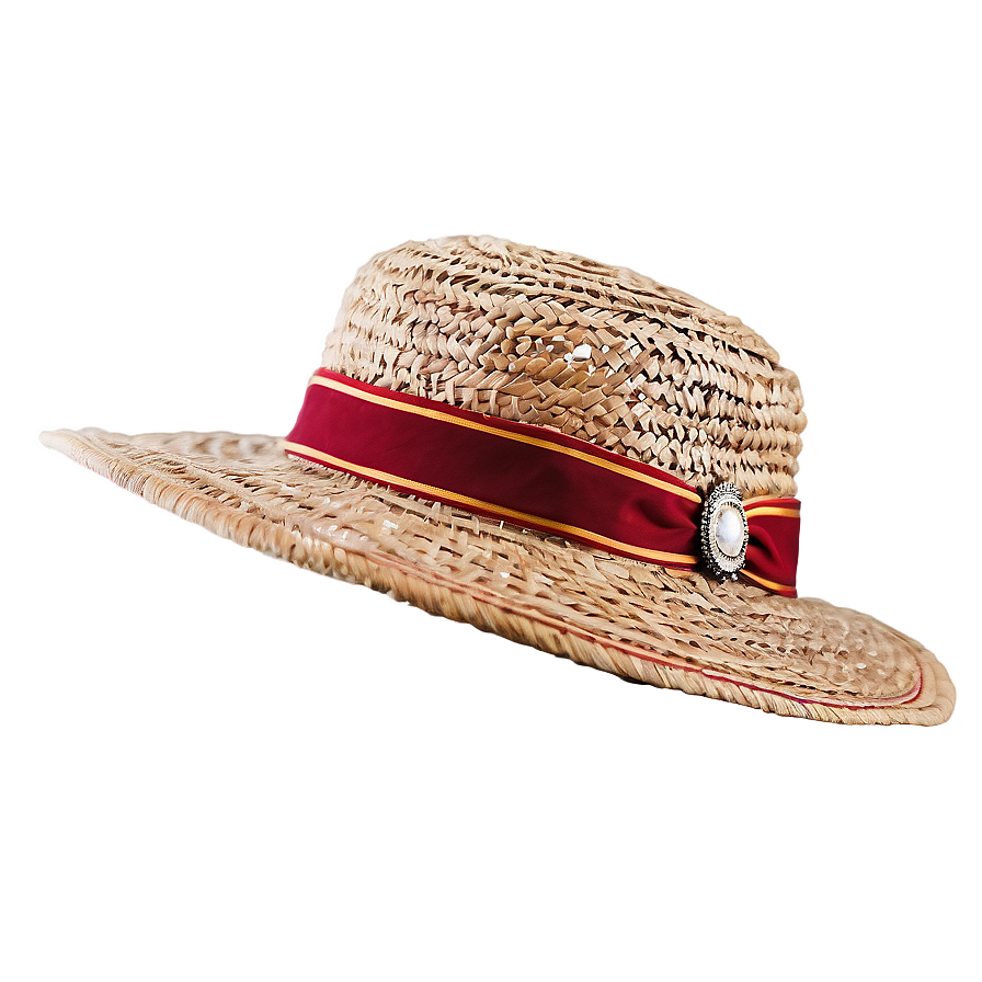 Chic Straw Hat Png Fru