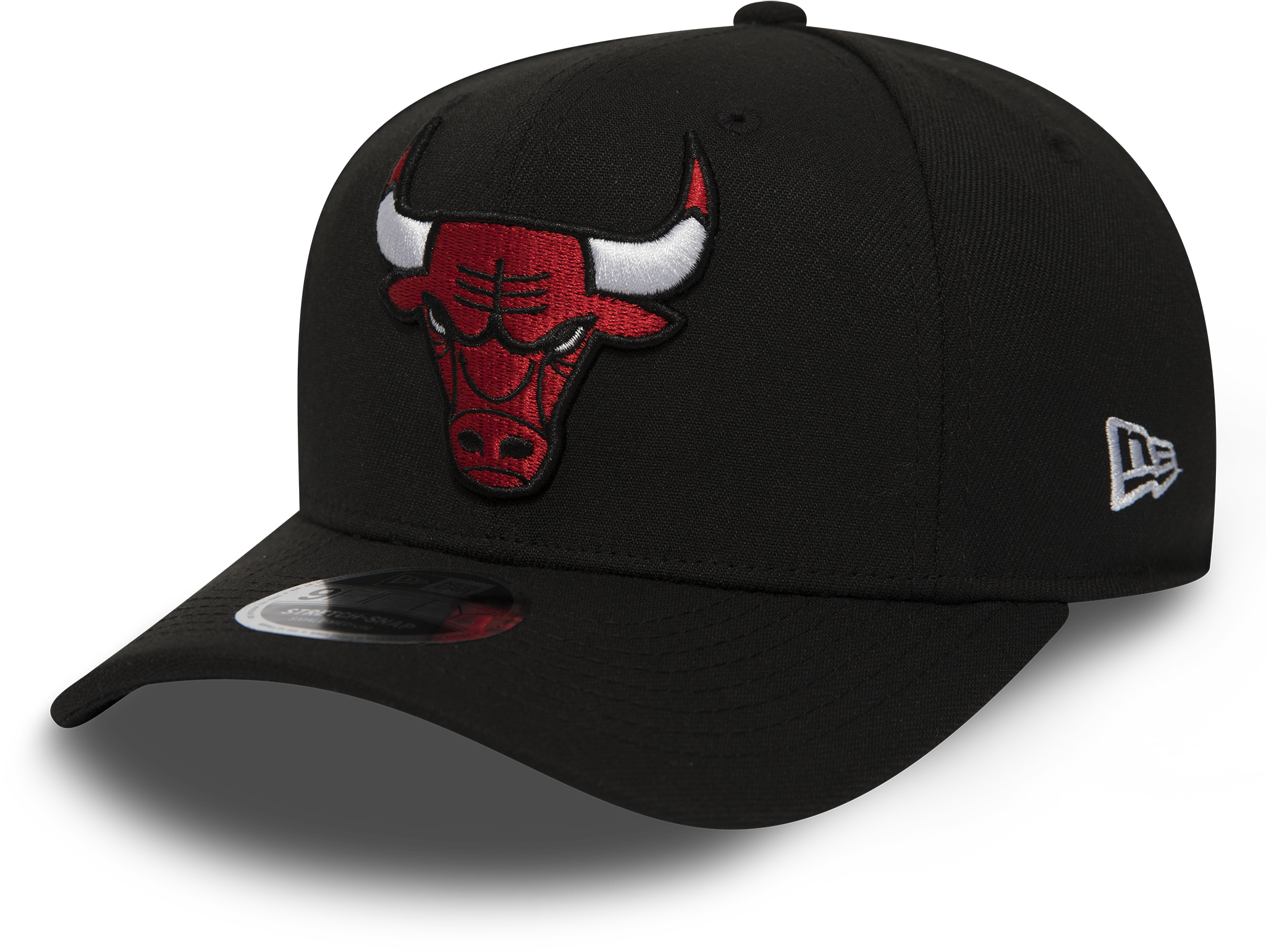 Chicago Bulls Logo Black Cap PNG with transparent background