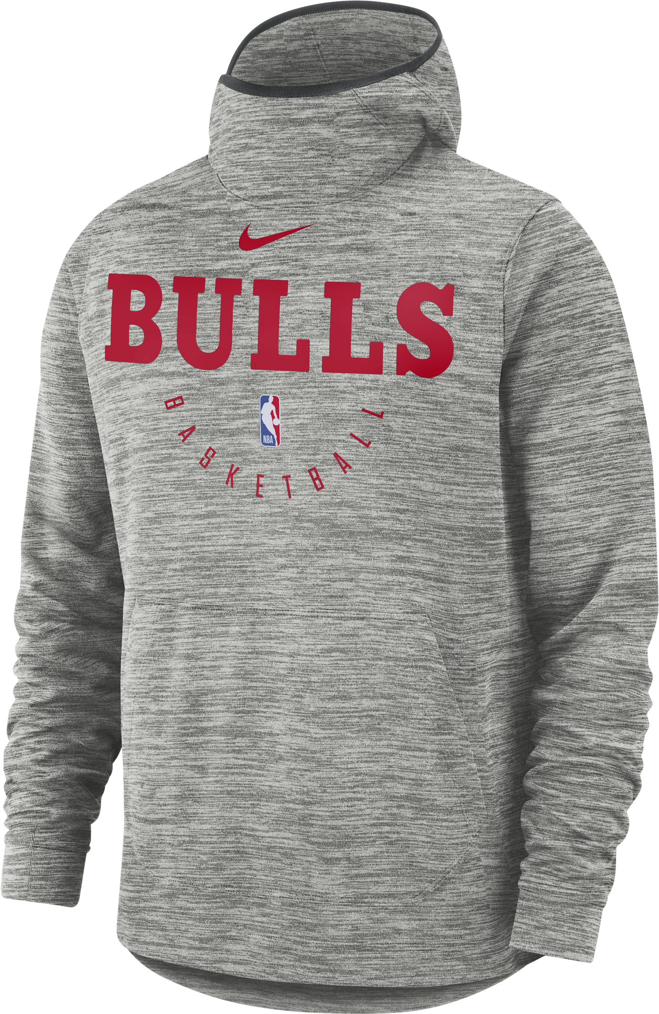 Chicago Bulls Nike Hoodie PNG with transparent background