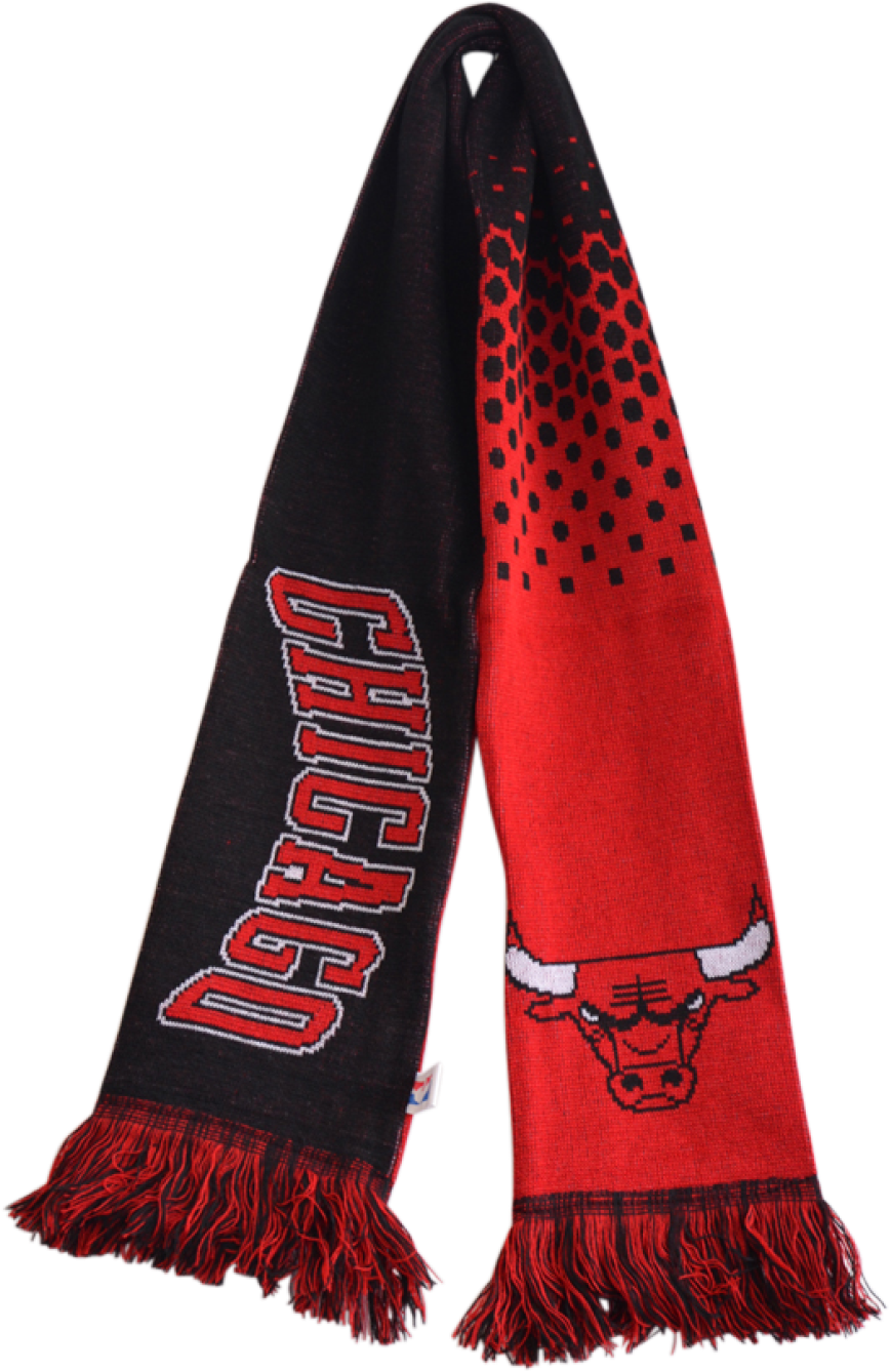Chicago Bulls Team Scarf PNG with transparent background