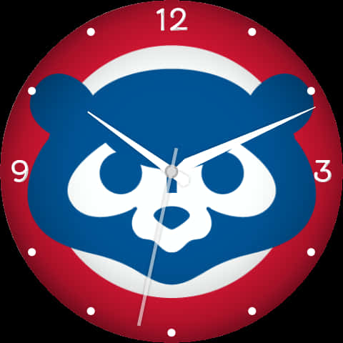 Chicago Cubs Logo Wall Clock