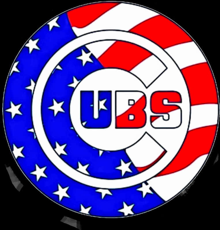 Chicago Cubs Patriotic Logo