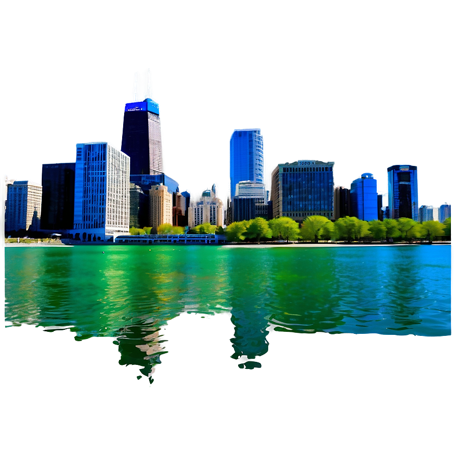 Chicago River Dyed Green Png Rbp13