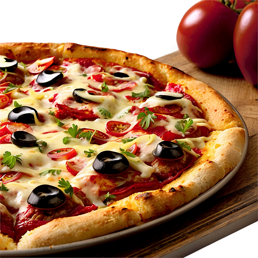 Chicago Style Pizza Png Duk