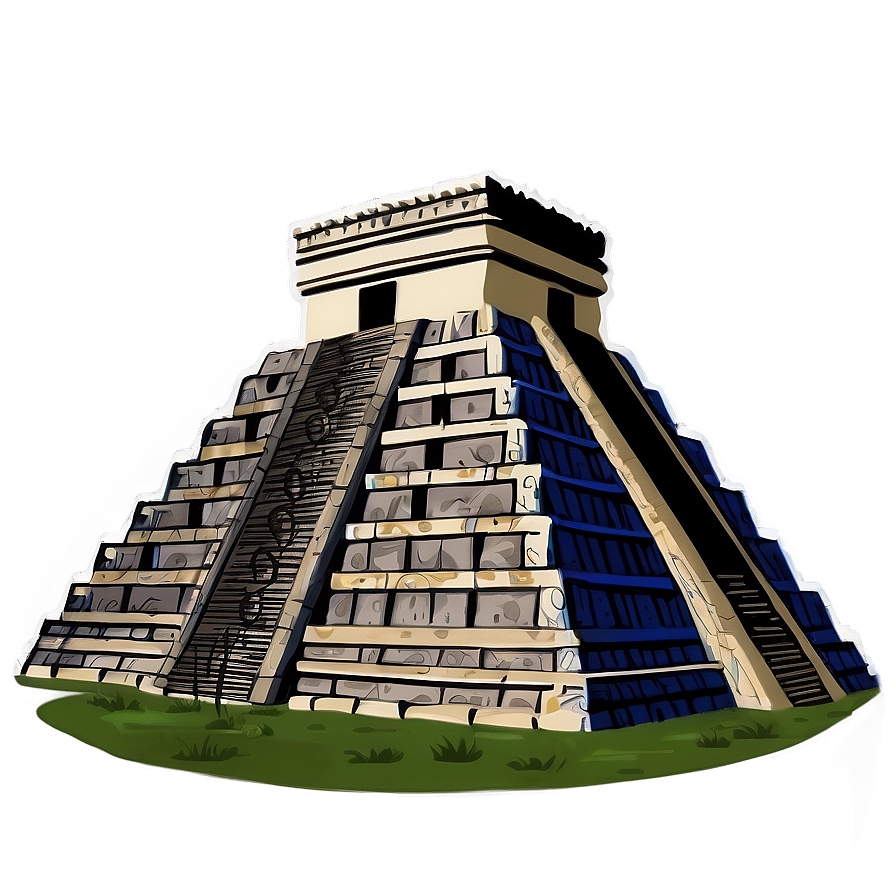 Chichen Itza Majestic Ruins Png 11