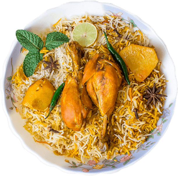 Chicken Biryani Dish