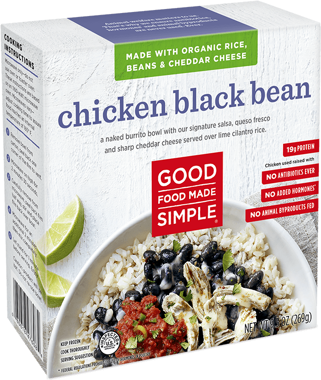 Good Food Made Simple Chicken Black Bean, HD Png Download PNG with transparent background