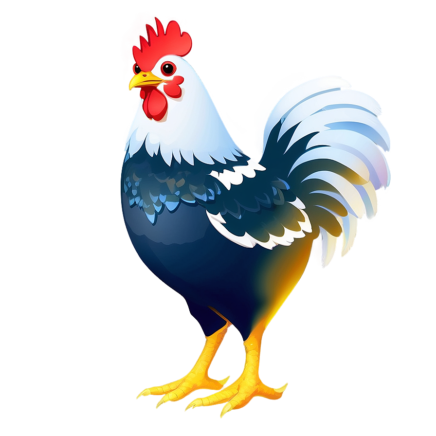 Chicken Cartoon Character Png 05042024