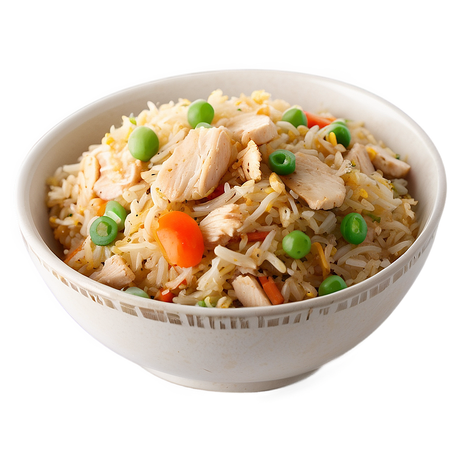 Chicken Fried Rice PNG lme PNG with transparent background