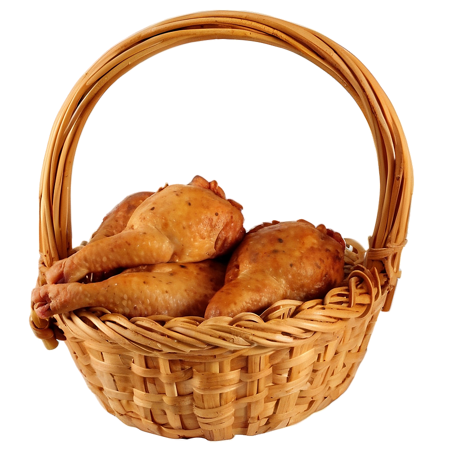 Chicken In Basket Png 44