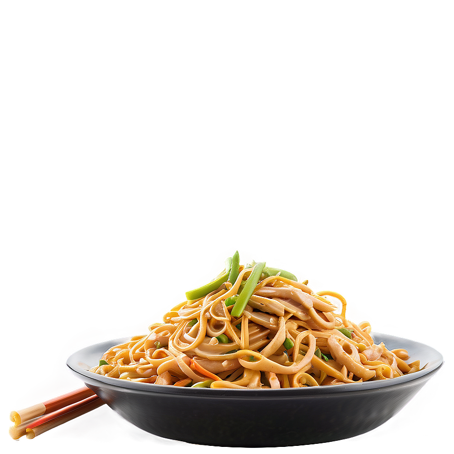 Chicken Lo Mein Noodles Png Qam13