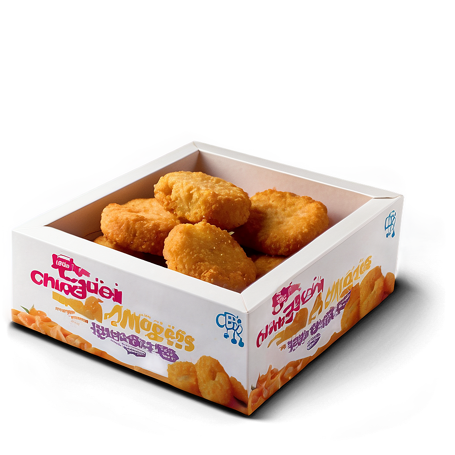 Chicken Nuggets Box PNG 06202024 PNG with transparent background