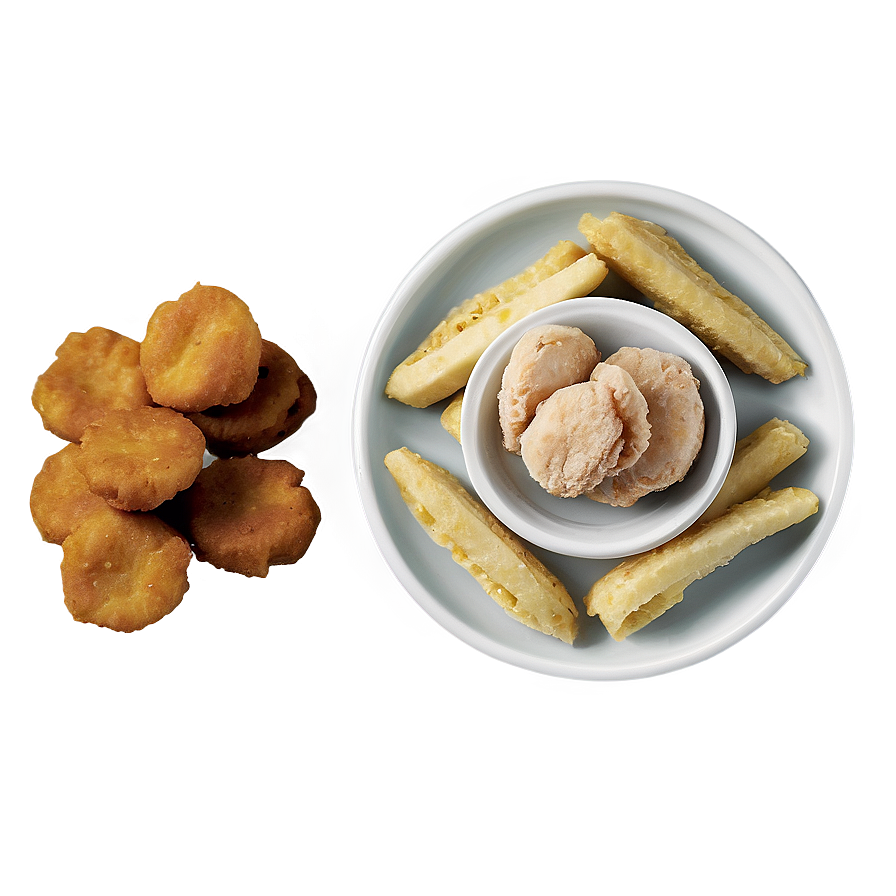 Chicken Nuggets Meal Png Bya24