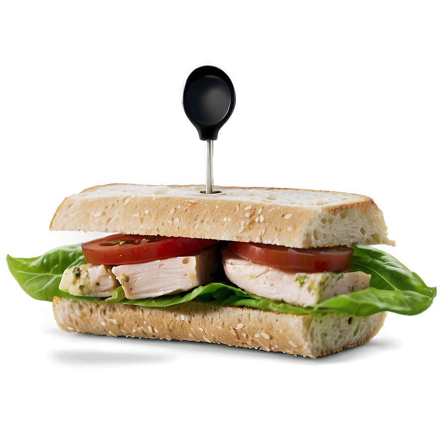 Chicken Pesto Sandwich PNG 59 PNG image with a transparent background, free high-resolution download
