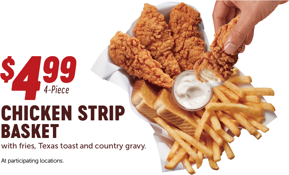 Chicken Strip Basket Meal Deal