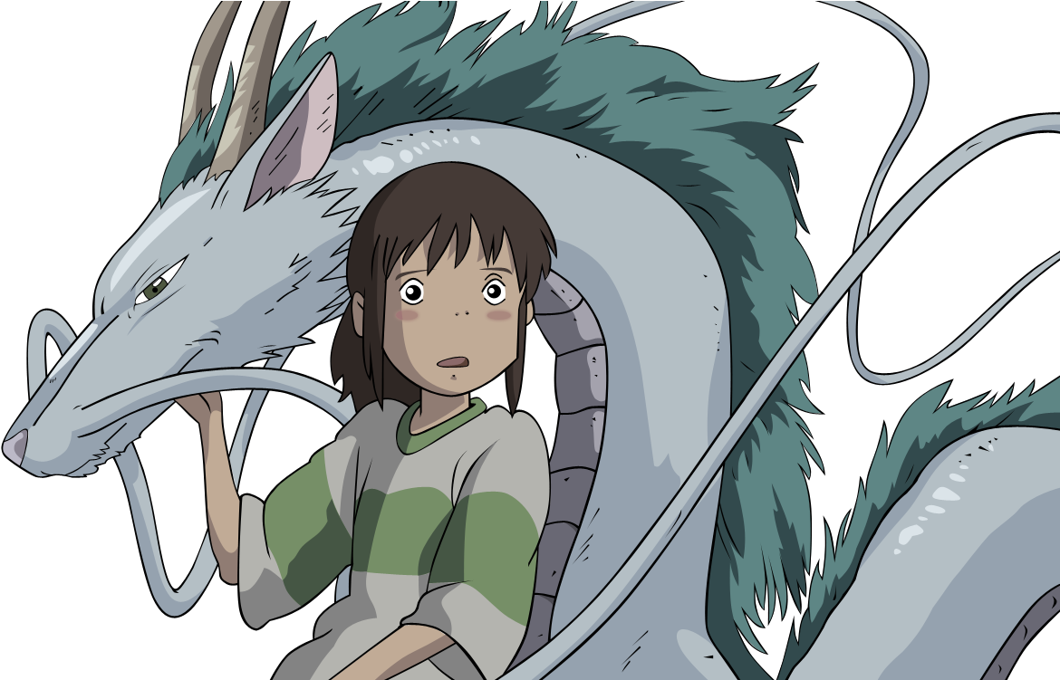Thumb Image - Chihiro Spirited Away Dragon, HD Png Download PNG with transparent background