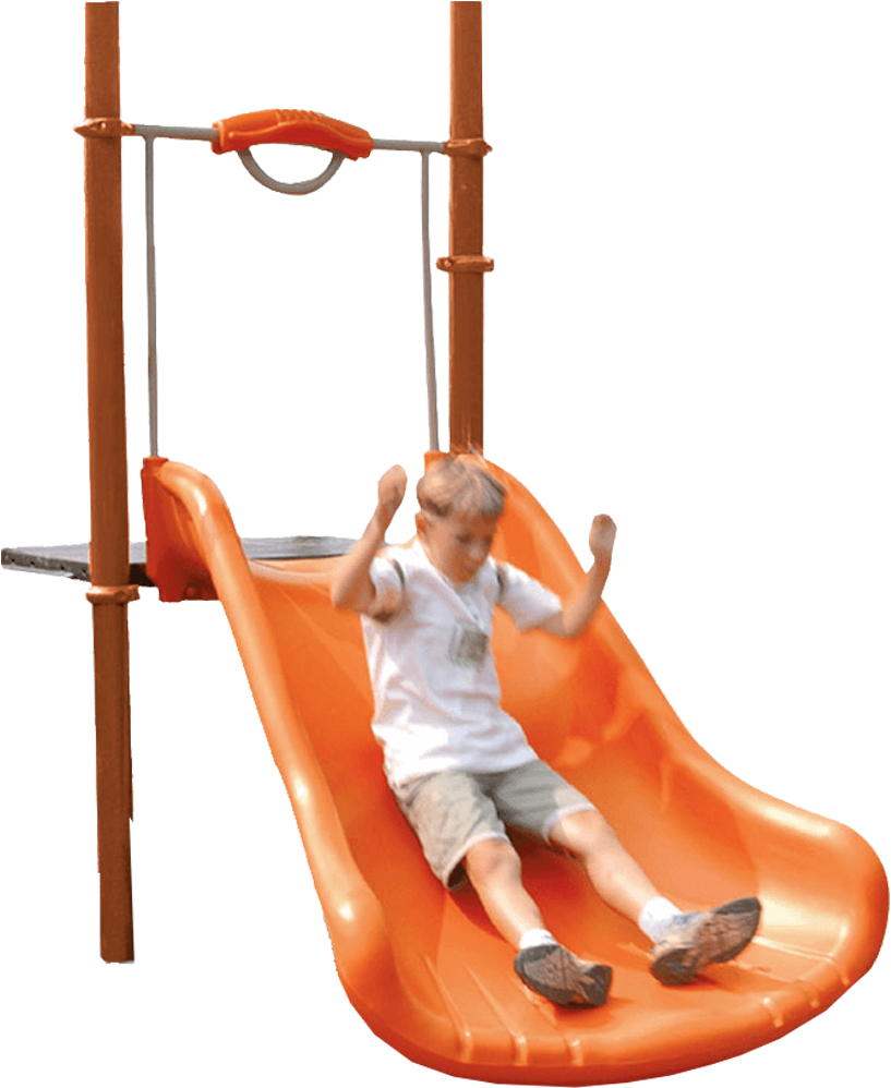 Wide Glide Slide - Kid On A Slide Png, Transparent Png PNG with transparent background