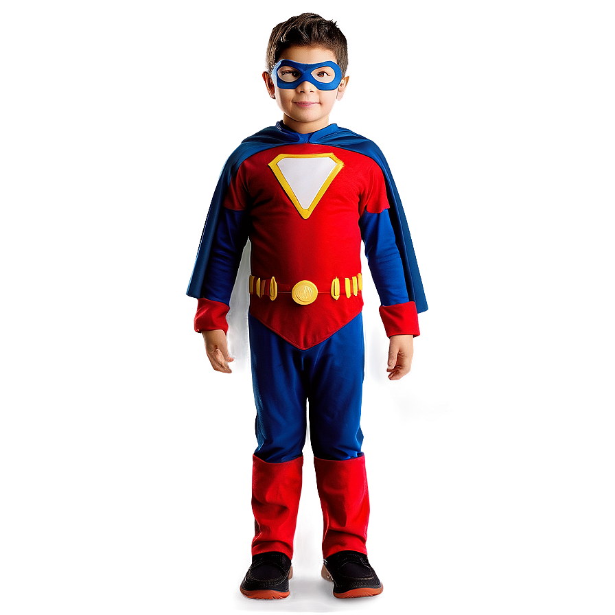 Child In Superhero Costume Png 18