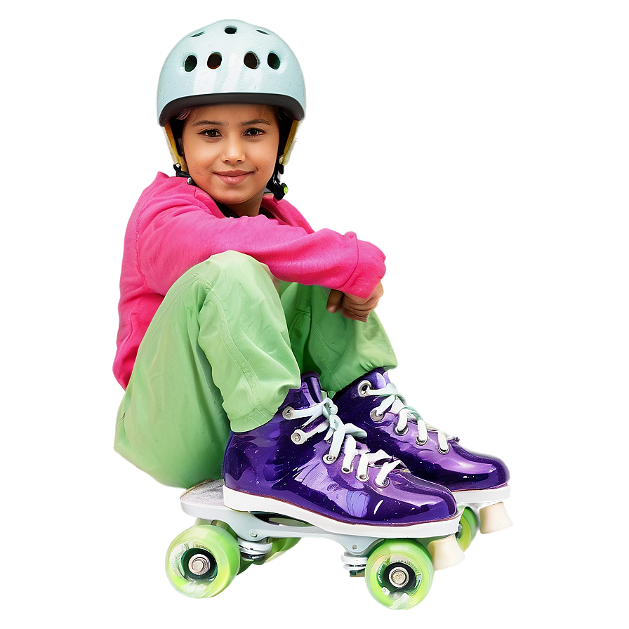 Child On Roller Skates Png Aqr28