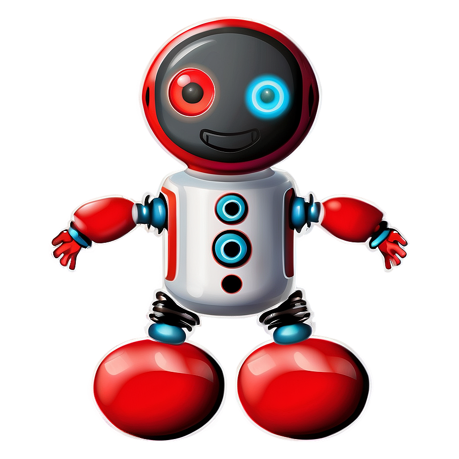 Child's Educational Robot Png Ofd46