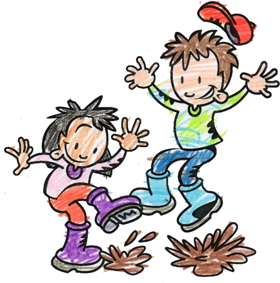 Transparent Water Clipart For Kids - Rain Puddles, HD Png Download PNG with transparent background
