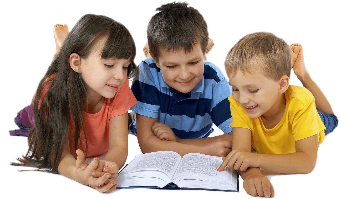 Reading Children, HD Png Download PNG with transparent background