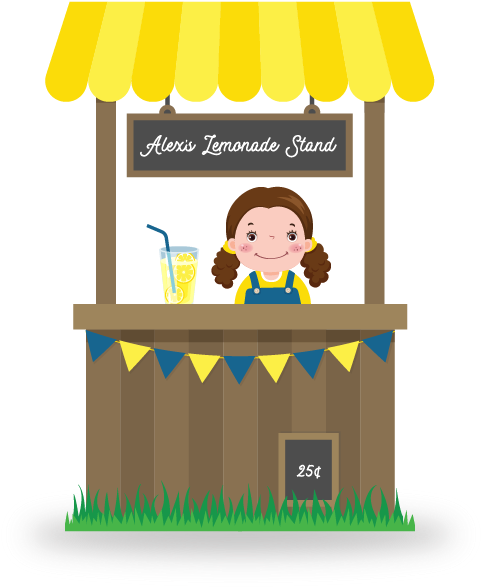 Clip Art Lemonade Stand Clipart - Lemonade Stand Clipart, HD Png Download PNG with transparent background