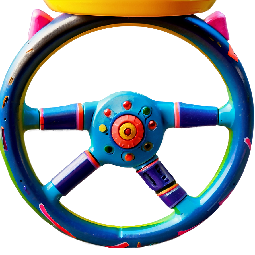 Child’s Toy Steering Wheel Png 05252024