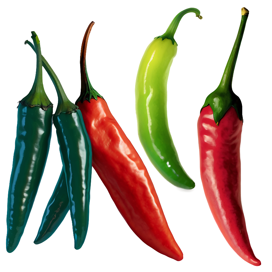 Chili Pepper Bunch Png Dgw93