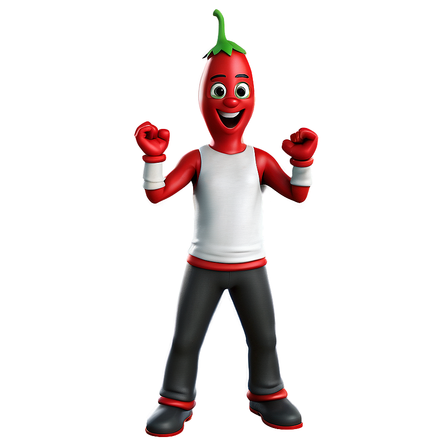 Chili Pepper Mascot Png Xfx76