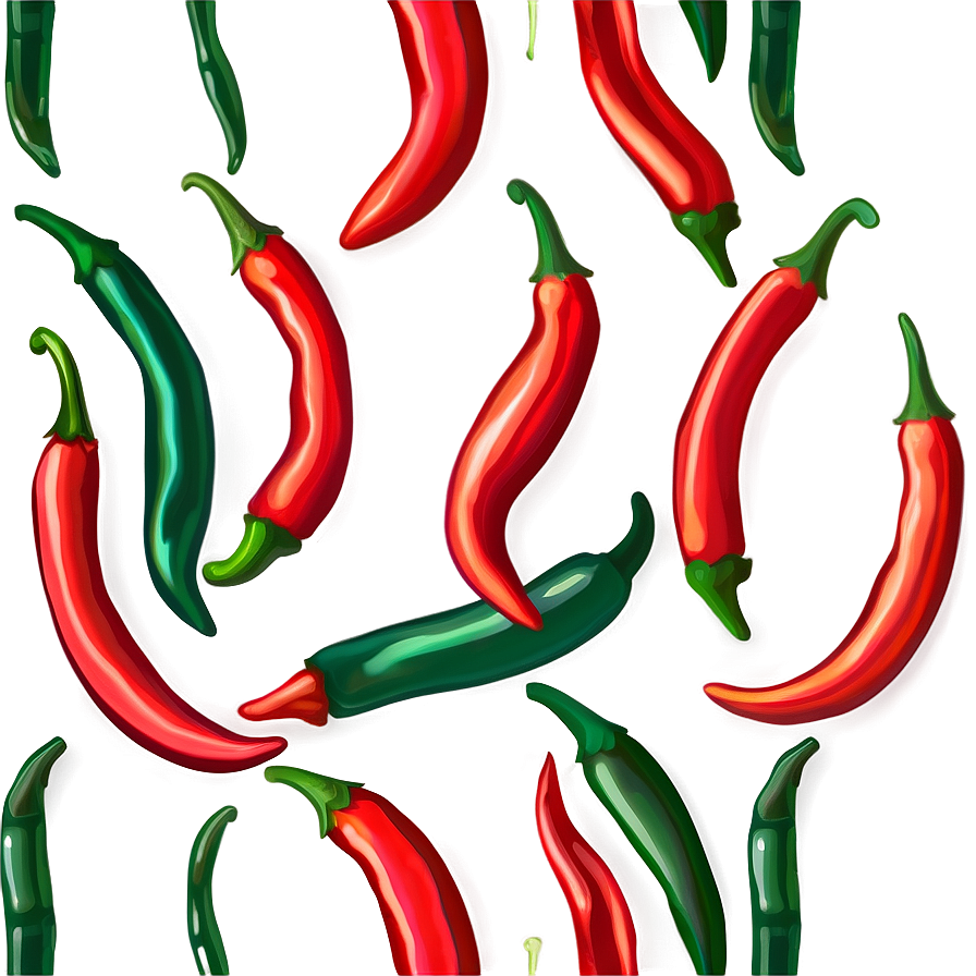 Chili Pepper Pattern Png 06122024