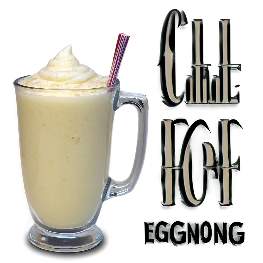 Chilled Holiday Eggnog PNG 29 PNG with transparent background