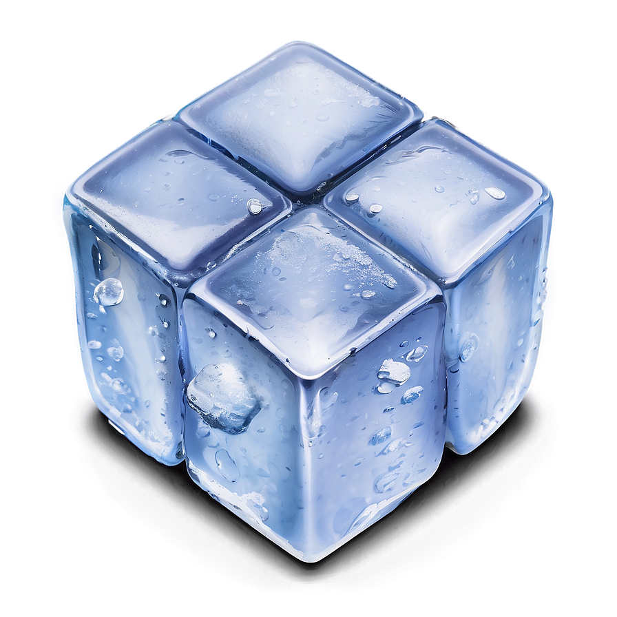 Chilled Ice Cube Png 06132024