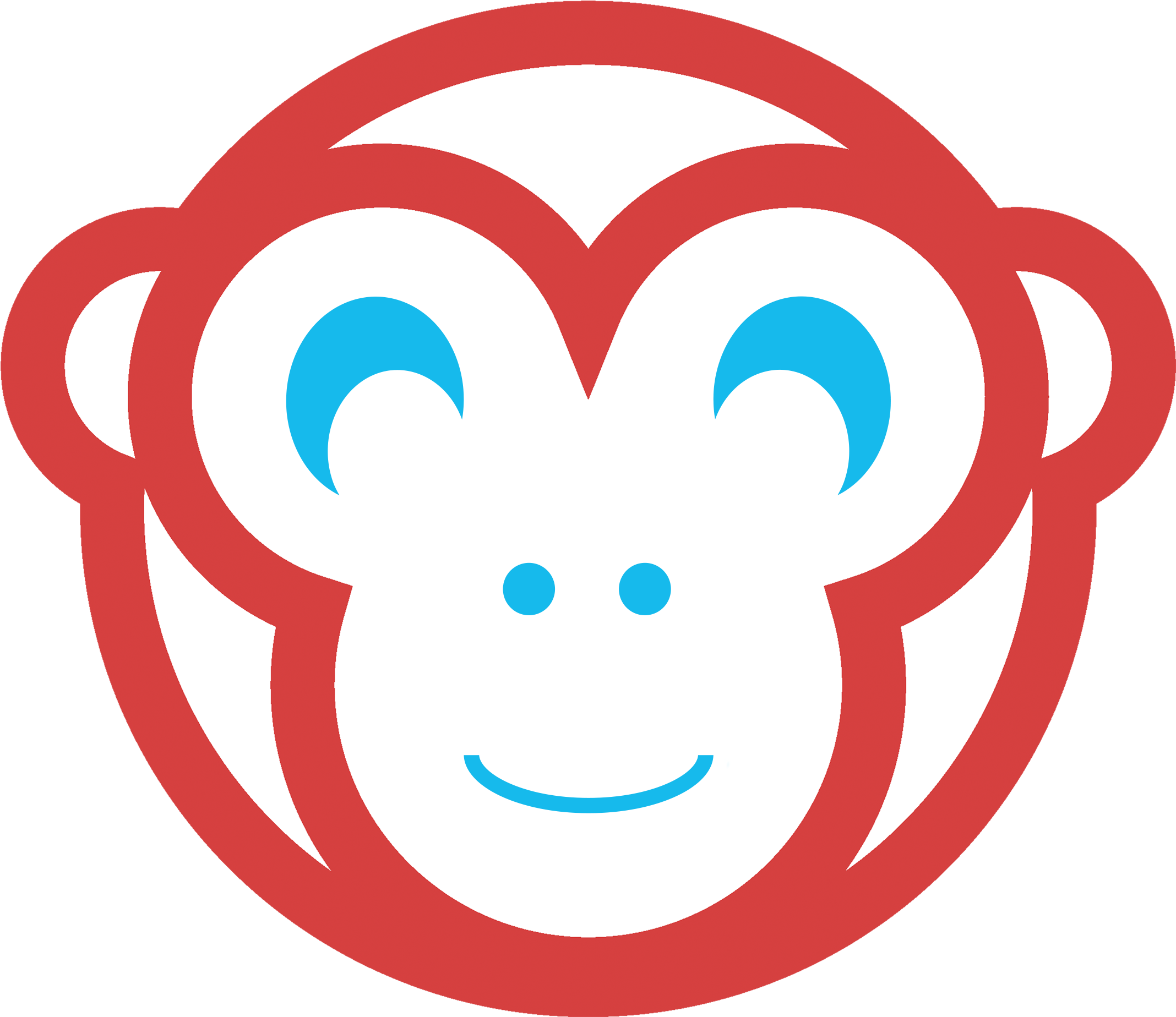 Chimpanzee Emoji Graphic