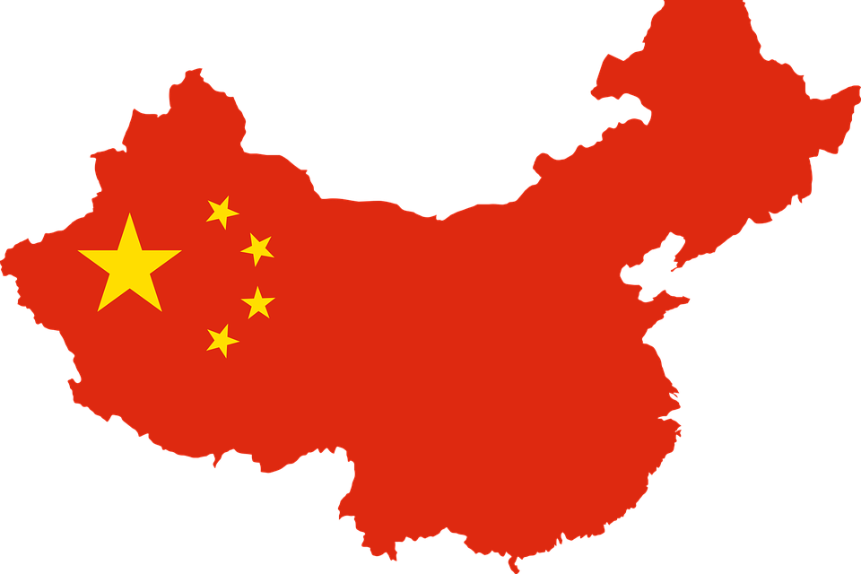 The Risk Of Social Media - China Country Shape Flag, HD Png Download PNG with transparent background
