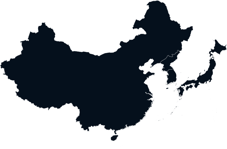 China Outline Map