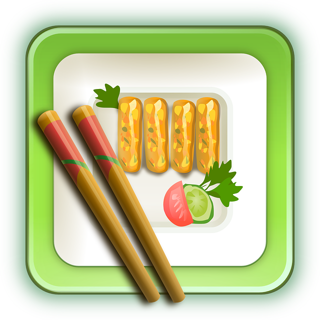 Chinese Food Clipart Sushi - Chinese Plate Foods PNG with transparent background